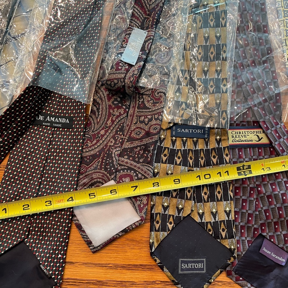 Men's Assorted 100% Silk Ties - Picture 5 of 8
